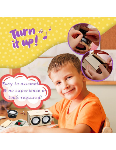 Kit de Altavoz Bluetooth CYOEST para Niños y Adultos - Proyectos STEM