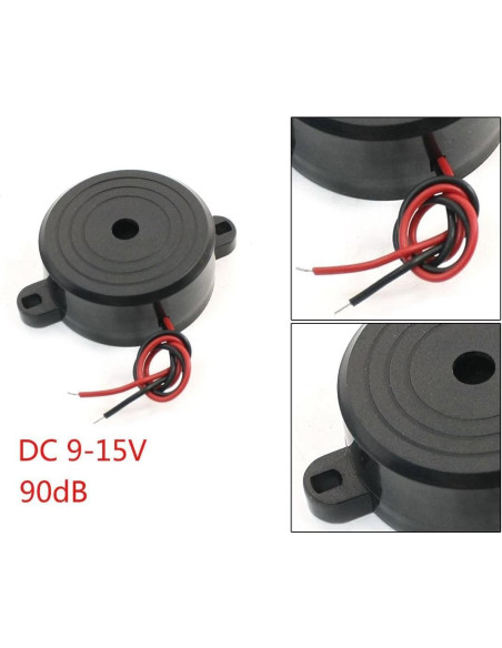 Bocina de Alarma Electrónica RUIAN HYD-4218 90dB 9-15V CC 5 Pcs Bocina de Alarma Electrónica RUIAN HYD-4218 90dB 9-15V CC 5 Pcs