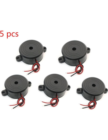 Bocina de Alarma Electrónica RUIAN HYD-4218 90dB 9-15V CC 5 Pcs Bocina de Alarma Electrónica RUIAN HYD-4218 90dB 9-15V CC 5 Pcs