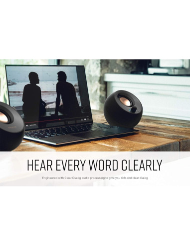 Altavoces Creative Pebble V3 2.0 Bluetooth USB-C 8W RMS Negro