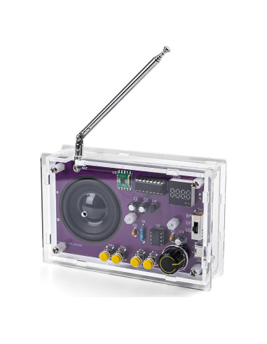 Kit de Soldadura de Radio FM LEPANDA XP-ShouYJ-01 con Altavoz
