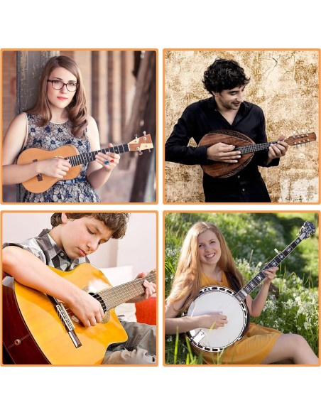 PAGOW 2 Juegos de Pastillas Piezo para Guitarra Acústica PAGOW 2 Juegos de Pastillas Piezo para Guitarra Acústica