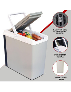 Enfriador Eléctrico Koolatron P20 17L para Auto y Camping 2