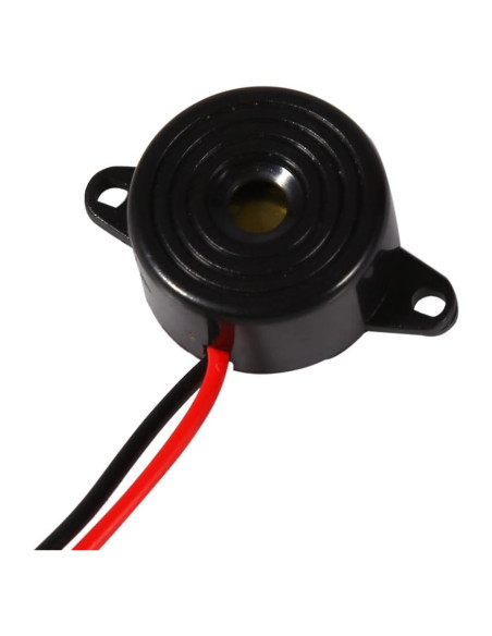 Alarma Zumbador Electrónico Piezoeléctrico GOTOTOP 3-24V 100mm Alarma Zumbador Electrónico Piezoeléctrico GOTOTOP 3-24V 100mm