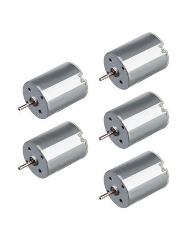 5 Motores Eléctricos DC 3-12V 280 para Juguetes y Proyectos DIY