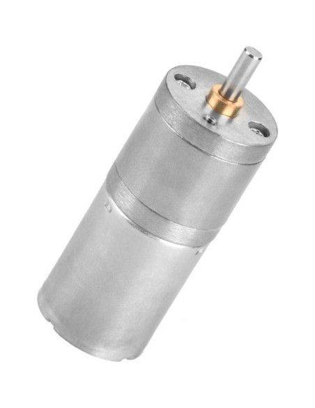 Motor de Engranaje DC 12V 10-100RPM Akozon 25GA-370 25mm Motor de Engranaje DC 12V 10-100RPM Akozon 25GA-370 25mm