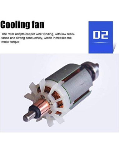 Motor de Corriente Continua DC 12-24V 280W 885 Garosa