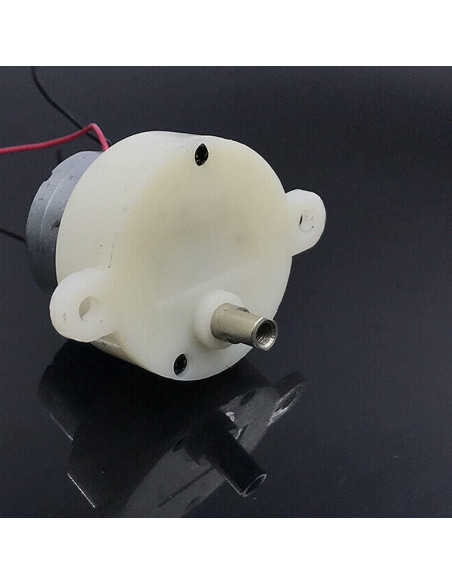 Motor de Engranaje Mini Caracol SaiDian 12V 300 RPM Silencioso Motor de Engranaje Mini Caracol SaiDian 12V 300 RPM Silencioso