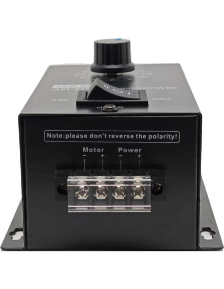 Controlador de Velocidad Motor DC PWM 12-48V 40A 1200W Shinnous