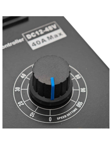 Controlador de Velocidad Motor DC PWM 12-48V 40A 1200W Shinnous