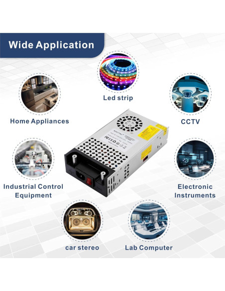 Convertidor AC a DC 12V 600W BOSYTRO - Fuente de Poder 50A Convertidor AC a DC 12V 600W BOSYTRO - Fuente de Poder 50A