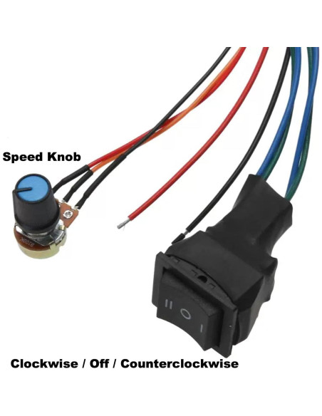 Controlador de Velocidad Motor CC 9-60V 20A 1200W PWM VQP Controlador de Velocidad Motor CC 9-60V 20A 1200W PWM VQP