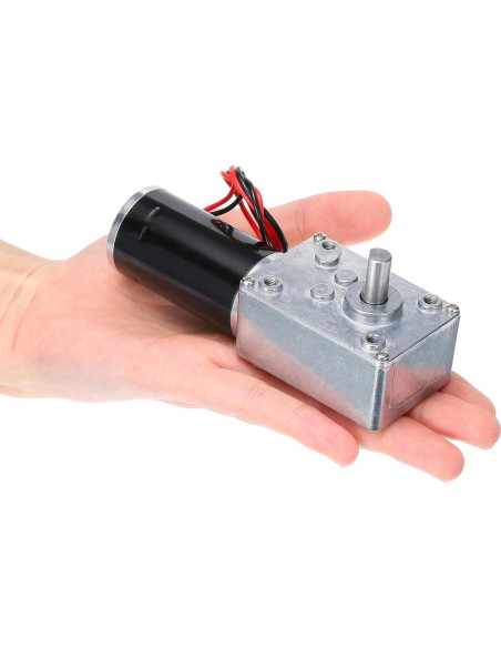 Motor de Engranaje DC 12V MECCANIXITY 200RPM 100kg.cm Motor de Engranaje DC 12V MECCANIXITY 200RPM 100kg.cm