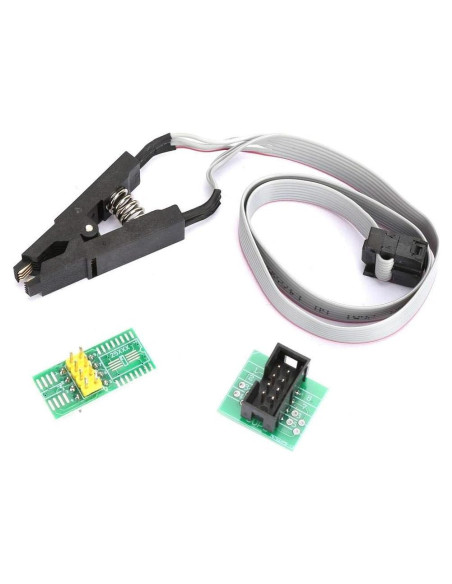Adaptador de Zócalo Chip Flash SOIC8 SOP8 HiLetgo 100% Nuevo Adaptador de Zócalo Chip Flash SOIC8 SOP8 HiLetgo 100% Nuevo