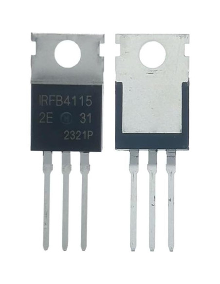 Transistor MOSFET IRFB4115PBF 150V 104A Canal N YEGAFE Transistor MOSFET IRFB4115PBF 150V 104A Canal N YEGAFE