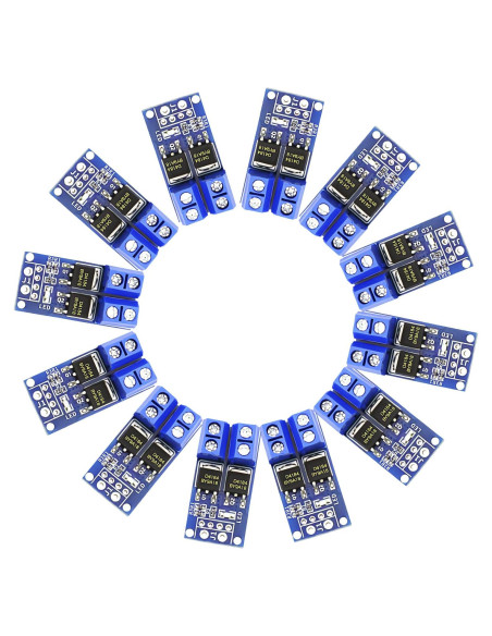Módulo de Conmutación MOSFET DaFuRui 15A 400W PWM 0-20KHz Módulo de Conmutación MOSFET DaFuRui 15A 400W PWM 0-20KHz
