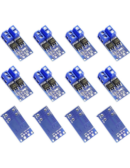 Módulo de Conmutación MOSFET DaFuRui 15A 400W PWM 0-20KHz Módulo de Conmutación MOSFET DaFuRui 15A 400W PWM 0-20KHz