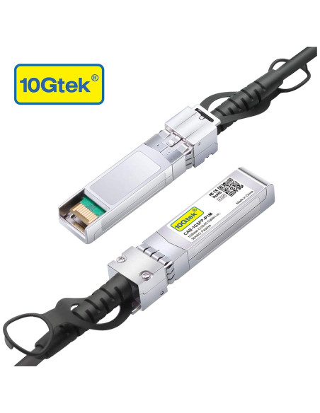 Cable DAC Twinax 10Gtek 1m para Cisco SFP-1GBASE-CU1M y más Cable DAC Twinax 10Gtek 1m para Cisco SFP-1GBASE-CU1M y más