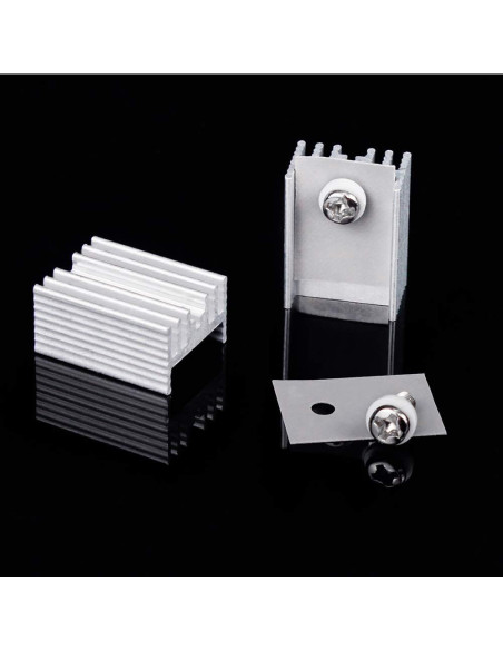 10 Disipadores de Calor Aluminio TO-220 WayinTop + Kits 10 Disipadores de Calor Aluminio TO-220 WayinTop + Kits