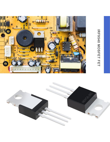 Transistor MOSFET P-Canal IRF9540 ECSiNG 23A 100V 20Pcs Transistor MOSFET P-Canal IRF9540 ECSiNG 23A 100V 20Pcs