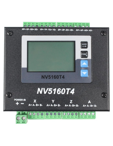 Controlador Digital de Motor Paso a Paso RATTMMOTOR NV5160T4 4 Ejes 12-48VDC