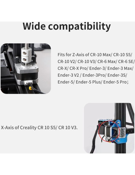Motor paso a paso Creality 42-34 Z para impresora 3D 0.8A Motor paso a paso Creality 42-34 Z para impresora 3D 0.8A