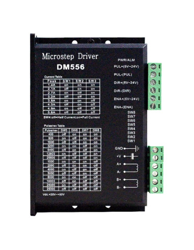 Controlador de Motor Paso a Paso Digital Zeelo DM556 20-50V 5.6A