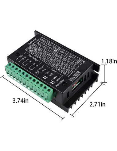 Controlador de Motor Paso a Paso TB6600 4A 9-42V - Paquete de 4