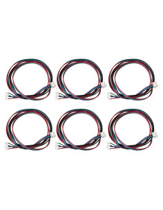 Cables de Motor Paso a Paso RLECS 1M 6 Piezas 4 Pin a 6 Pin