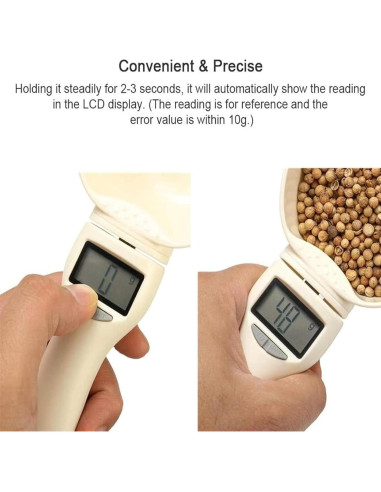 Cuchara de Medición Digital KETMON 800g Alta Precisión 2pc