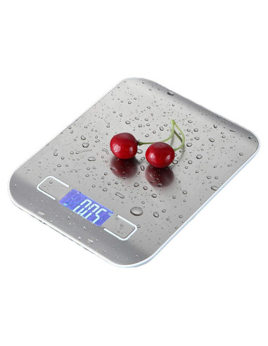 Balanza de Cocina Digital TXY 10kg Acero Inoxidable LCD
