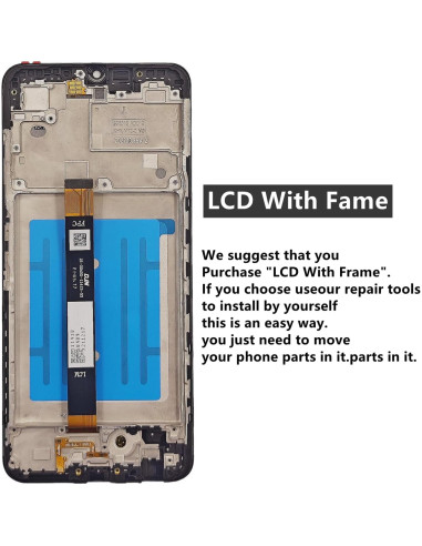 Reemplazo de Pantalla LCD Samsung Galaxy A03S A037U 6.5"