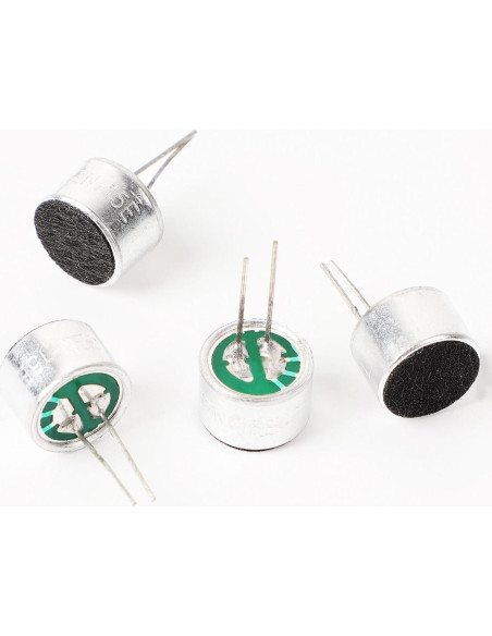 Micrófono de Condensador Electret uxcell 8 Pcs 85dB 10x7mm Micrófono de Condensador Electret uxcell 8 Pcs 85dB 10x7mm