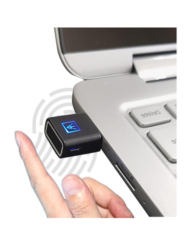 ATKey.Pro - Llave de Seguridad FIDO2 USB-A, Huella Digital