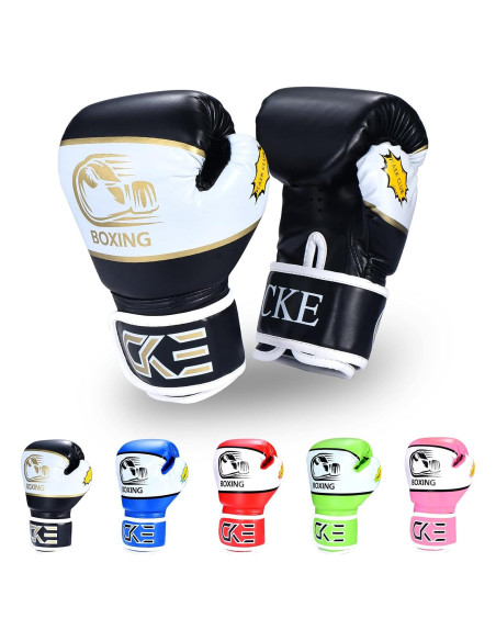 Guantes de Boxeo CKE para Niños 5-12 Años Entrenamiento Guantes de Boxeo CKE para Niños 5-12 Años Entrenamiento