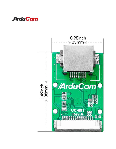 Kit de Extensión de Cable Arducam para Raspberry Pi - 10 Metros Kit de Extensión de Cable Arducam para Raspberry Pi - 10 Metros