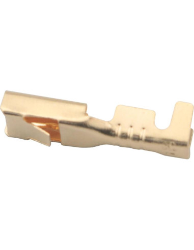 Conector de cable hembra 2.8mm con resorte latón 100pcs