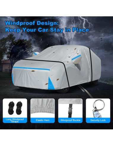 Funda impermeable BETERNY para Honda Civic 1991-2025