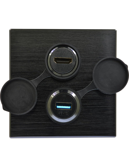 Adaptador USB 3.0 Macho a Hembra YiKaiEn, Impermeable y Duradero Adaptador USB 3.0 Macho a Hembra YiKaiEn, Impermeable y Duradero