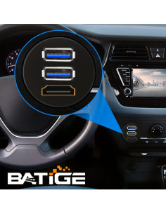 Cable de Extensión BATIGE Doble USB 3.0 y HDMI 0.91m 2