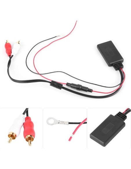 Módulo Receptor AUX Bluetooth Yosoo 12V para Coche Módulo Receptor AUX Bluetooth Yosoo 12V para Coche