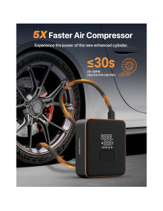 Compresor de Aire Portátil COCHEJUGAR NW12 12V 7800mAh 2