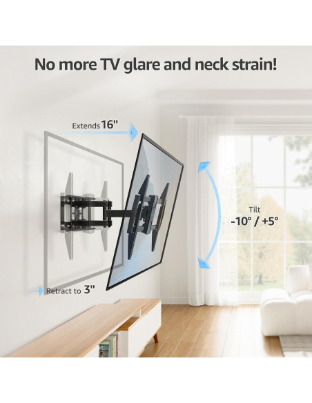 Soporte TV MOUNTUP 42-82" Articulado VESA 600x400mm Soporte TV MOUNTUP 42-82" Articulado VESA 600x400mm