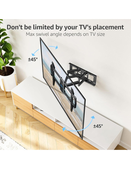 Soporte TV MOUNTUP 42-82" Articulado VESA 600x400mm Soporte TV MOUNTUP 42-82" Articulado VESA 600x400mm