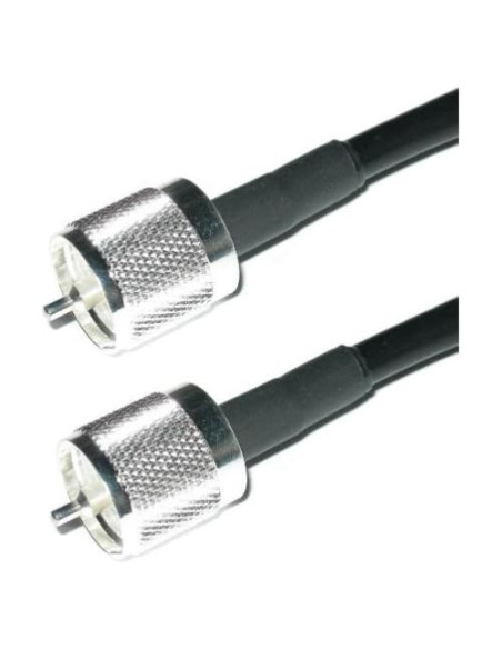 Cable Coaxial LMR-240 MPD Digital 7.62m UHF PL-259 Plata Cable Coaxial LMR-240 MPD Digital 7.62m UHF PL-259 Plata