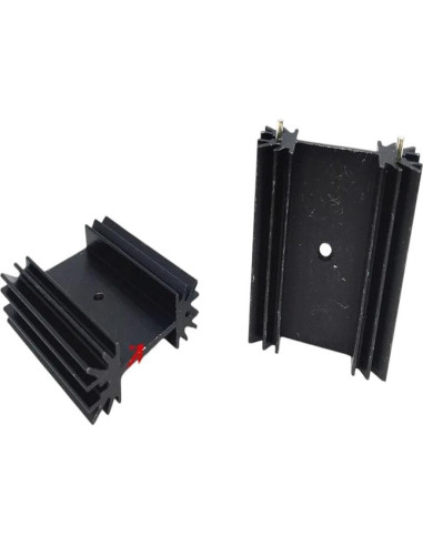 Disipador de Calor TO-247 TEJEPAWRIP 38x34x12mm 2 Piezas