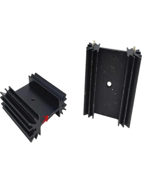 Disipador de Calor TO-247 TEJEPAWRIP 38x34x12mm 2 Piezas Disipador de Calor TO-247 TEJEPAWRIP 38x34x12mm 2 Piezas