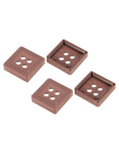 Zócalo IC PLCC84P PATIKIL 84 Pines 2.54mm Montaje PCB - 4 Piezas