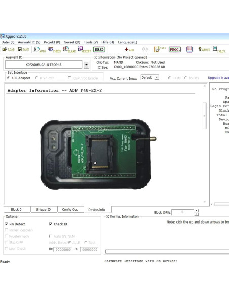 Programador Xgecu T48 Mejorado para ICs y Chips Flash Programador Xgecu T48 Mejorado para ICs y Chips Flash