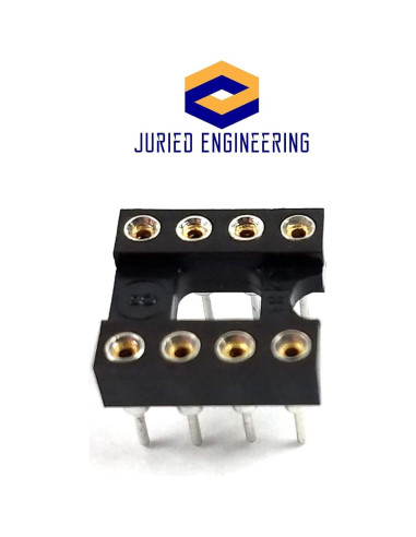 Amplificador Operacional Doble RC4558P TI 8 Pines - Paquete de 5
